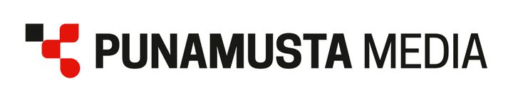 Punamusta logo